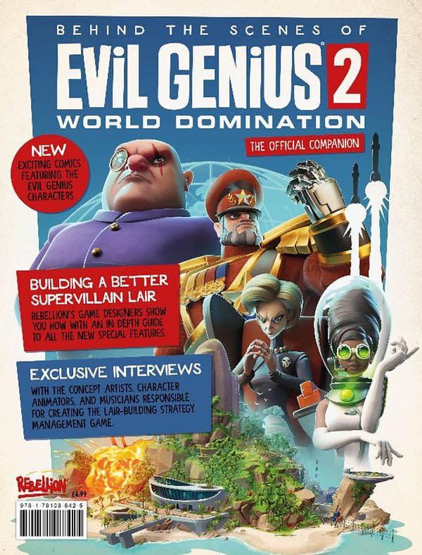 Evil Genius Magazine: Rebellion Announces tie-in to Upcoming Game