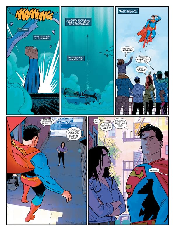 Interior preview page from Superman Treasury 2025: Hero for All #1