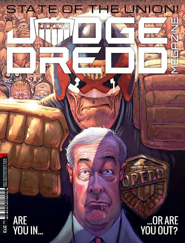 Judge Dredd Defeated By Brexit With EU Subscriptions Surcharge