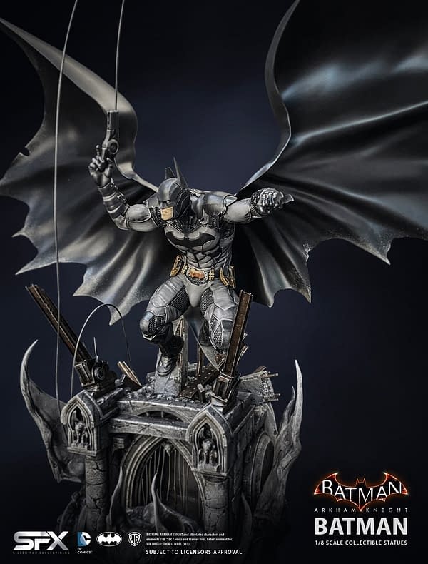 Batman Gets A New Arkham Knight Statue with Silver Fox