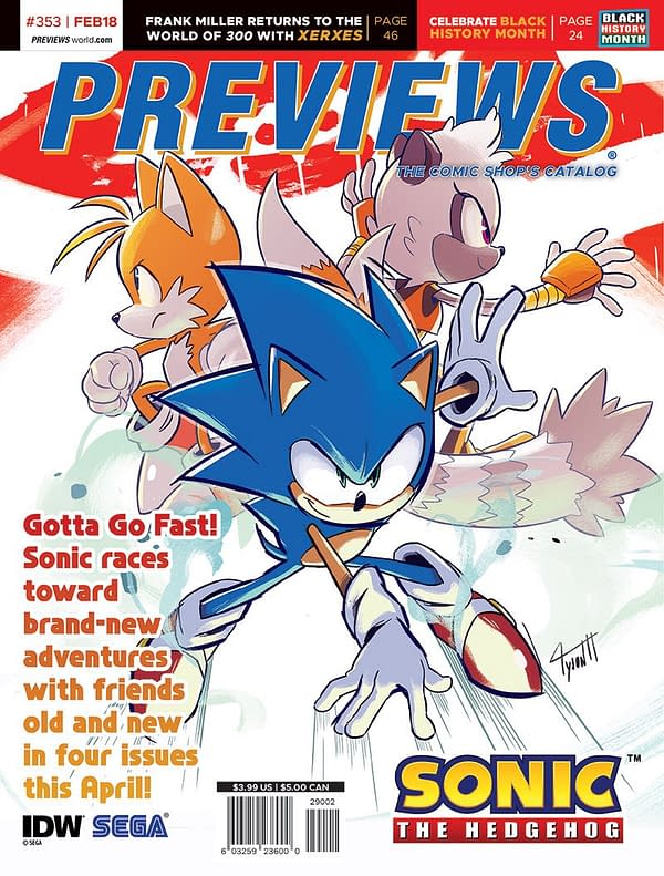 Sonic #1 Goes On Sale at Wondercon Two Weeks Ahead of Comic Shops