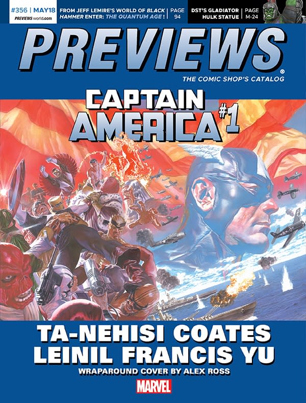 Next Week's Diamond Previews Puts Captain America and Farmhand on the Cover