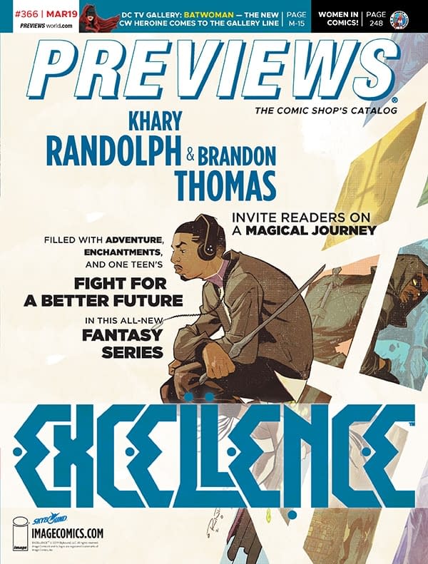Excellence and Stranger Things on Next Week's Diamond Previews Covers &#8211; and Gems Of The Month