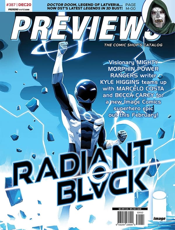 Blade Runner and Radiant Black on Next Week's Previews Catalog Covers