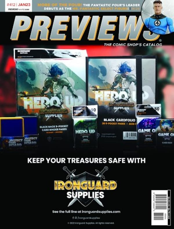 Night Fever & IronGuard on Cover Of Next Week's Diamond Previews