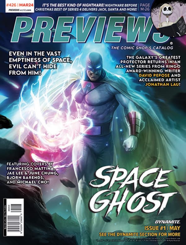 Gun Honey And Space Ghost On The Cover Of Next Week's Diamond Previews