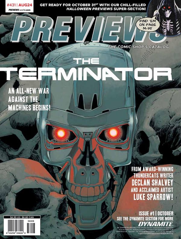 New Terminator Comic by Declan Shalvey & Luke Sparrow, Announced