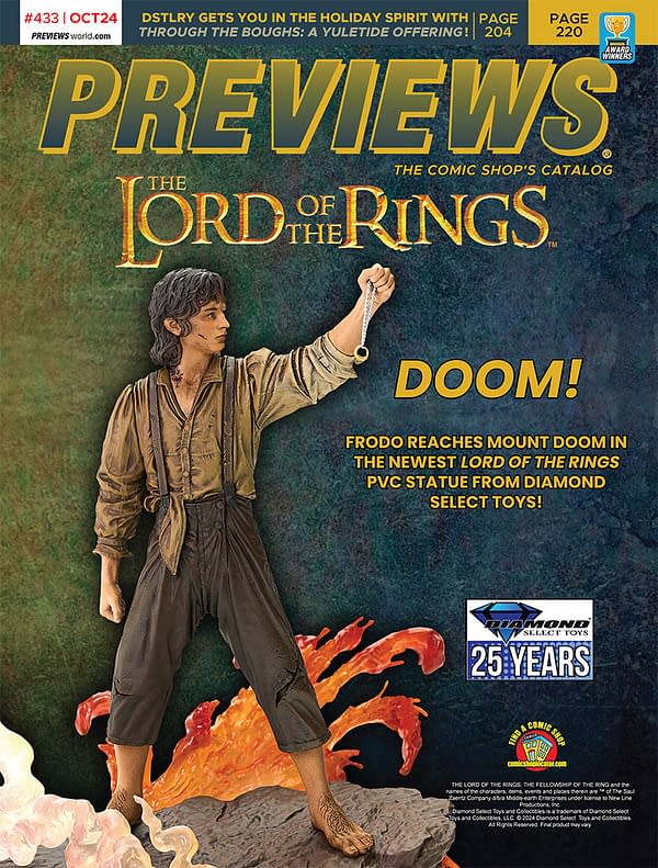 Thundercats & Lord Of The Rings on Next Week's Previews Covers