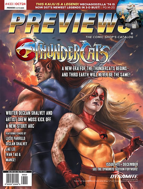 Thundercats & Lord Of The Rings on Next Week's Previews Covers