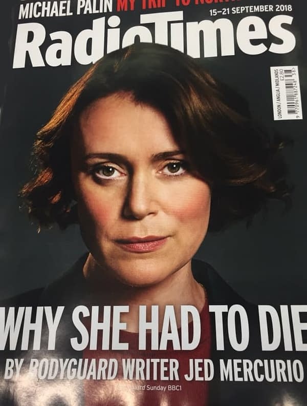 Radio Times Runs Big Spoiler For BBC's The Bodyguard on Front Cover