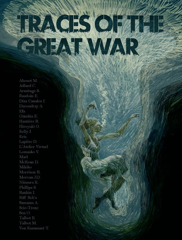 Dave McKean, Bryan Talbot, Ian Sinclair, Charlie Adlard and Sean Phillips Part of Image Comics' Traces of the Great War' Anthology Launching at The Lakes