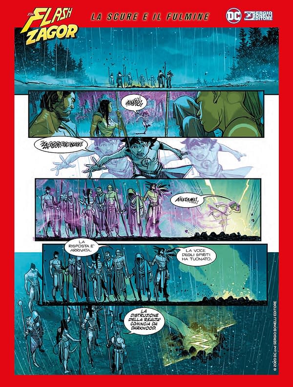 Flash Meets Zagor - USA/Italy Crossover First Preview