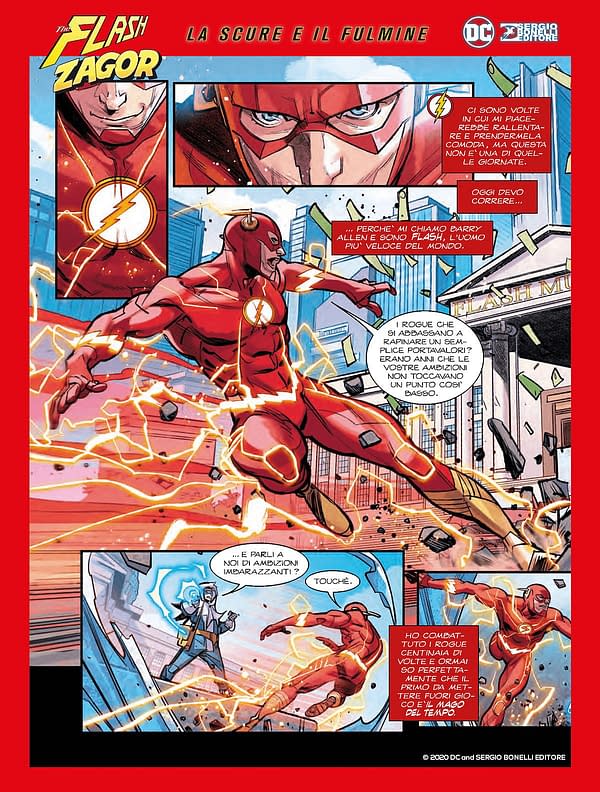 Flash Meets Zagor - USA/Italy Crossover First Preview