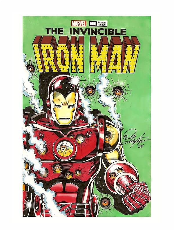 Original Bob Layton Iron Man Artwork "Goes Missing" From Fed Ex