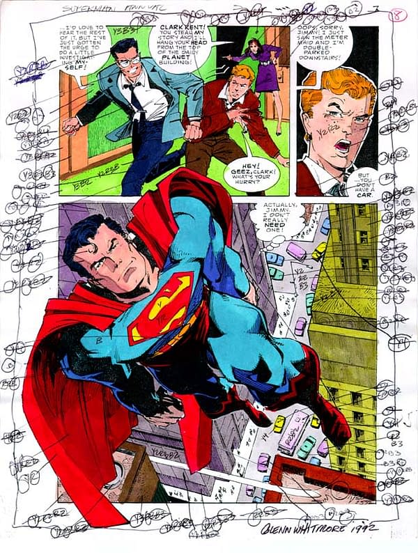 DC Comics to Lose the Gloss? Colourists Take Care