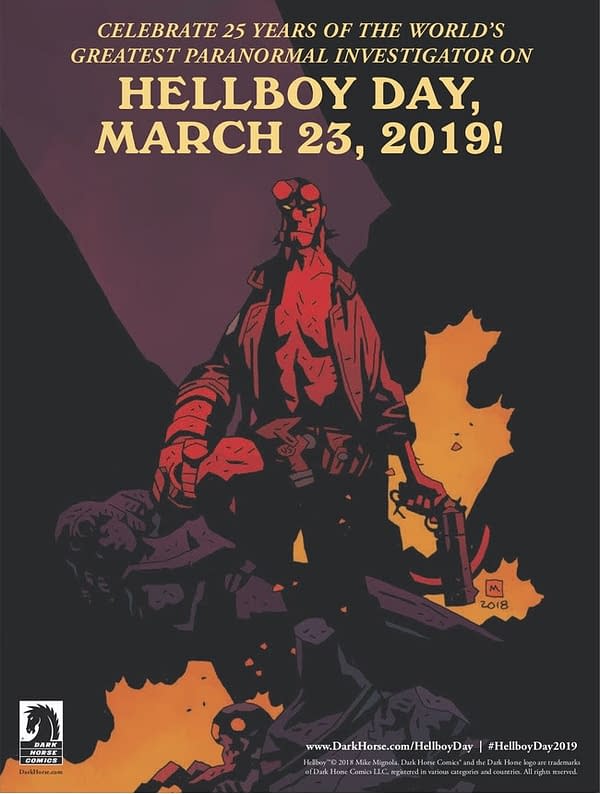 Dark Horse Declares March 23rd is Hellboy Day
