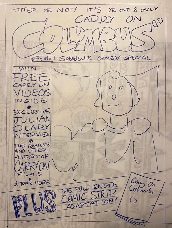 The Carry On Comic That Never Was