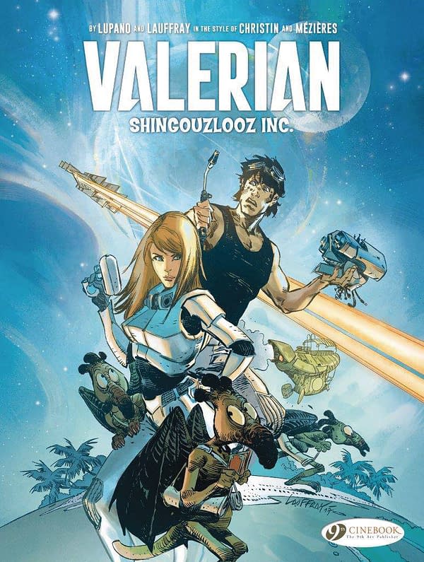 Cinebook to Publish New Valerian and Laureline Comics in English