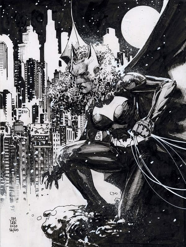 Jim Lee Draws Ryan Wilder Batwoman For Comic Shop Charity