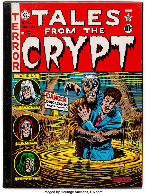 Hardcover Tales from the Crypt Slipcase set. Credit: Heritage