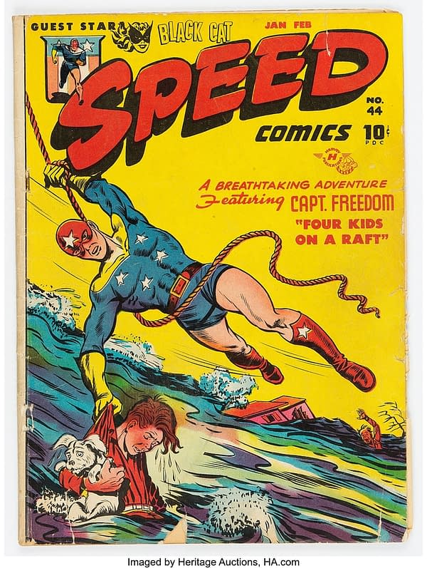 Speed Comics #44 (Harvey, 1947) 