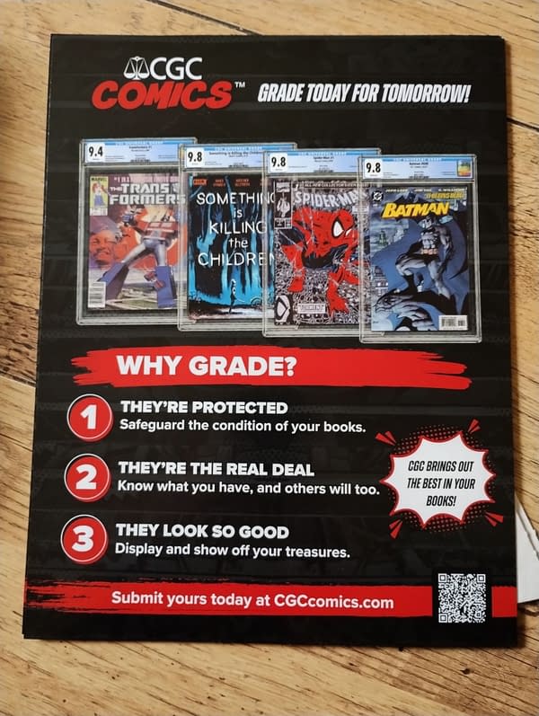 Free Comic Book Day And CGC