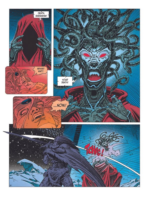 Humanoids First English Publication of Caza's Arkadi & The Lost Titan