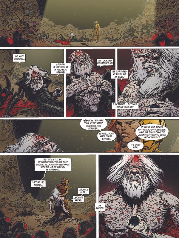 Humanoids First English Publication of Caza's Arkadi & The Lost Titan