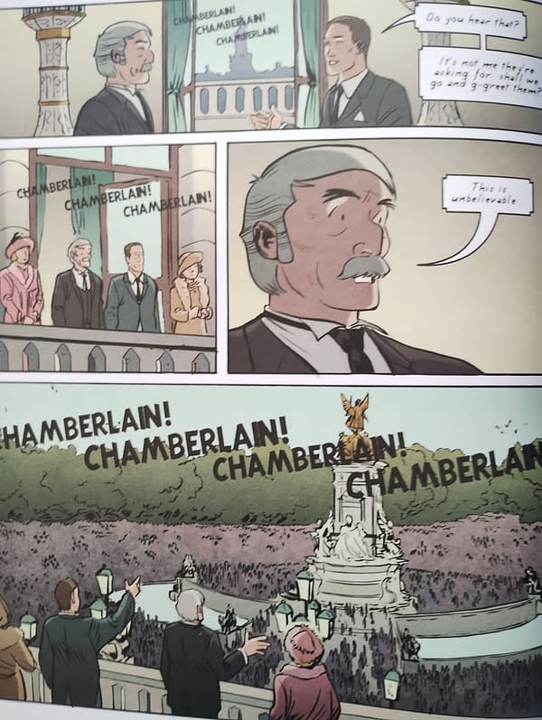 A Very Topical Graphic Novel About Chamberlain In Need Of A Publisher