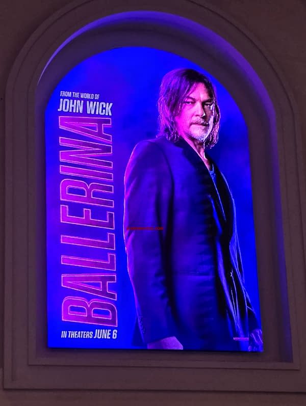 Ballerina: John Wick Spinoff Character Posters On Display At CinemaCon