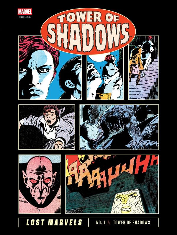 Cover image for LOST MARVELS HC VOL 01 TOWER OF SHADOWS