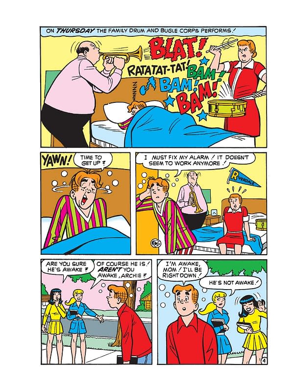 Interior preview page from Archie Comics Jumbo Digest #361