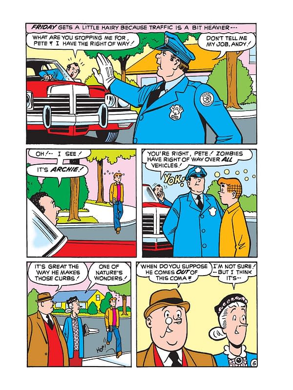 Interior preview page from Archie Comics Jumbo Digest #361