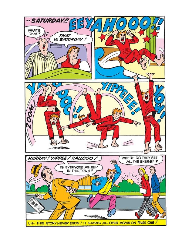Interior preview page from Archie Comics Jumbo Digest #361