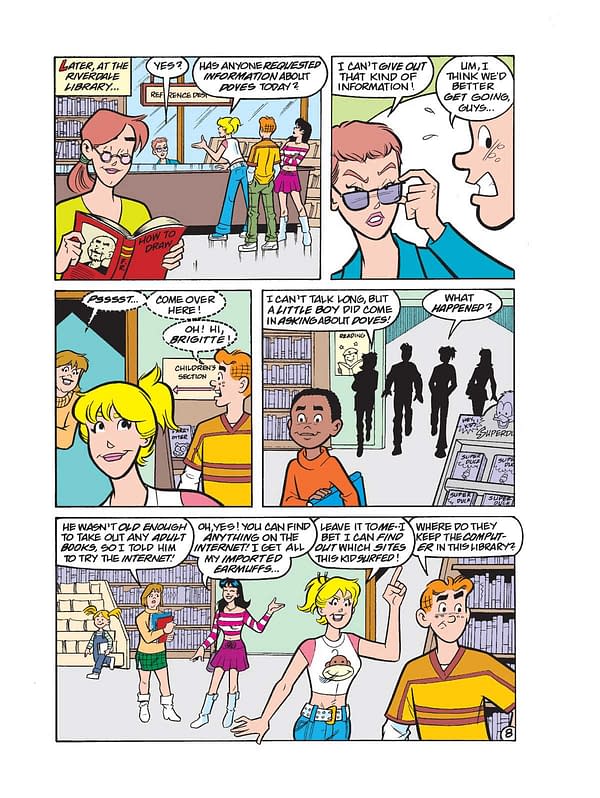 Interior preview page from World Of Archie Jumbo Comics Digest #150