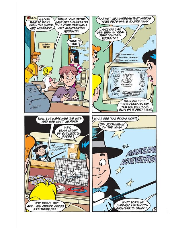 Interior preview page from World Of Archie Jumbo Comics Digest #150