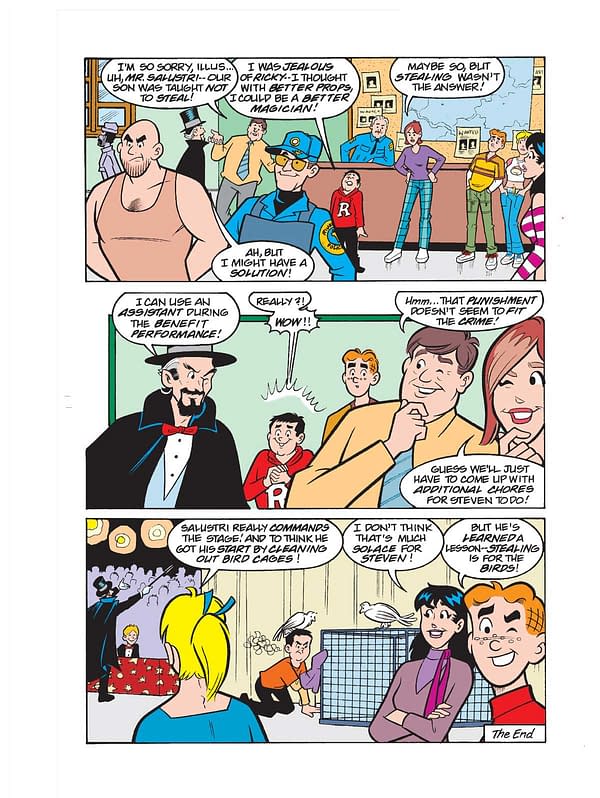 Interior preview page from World Of Archie Jumbo Comics Digest #150