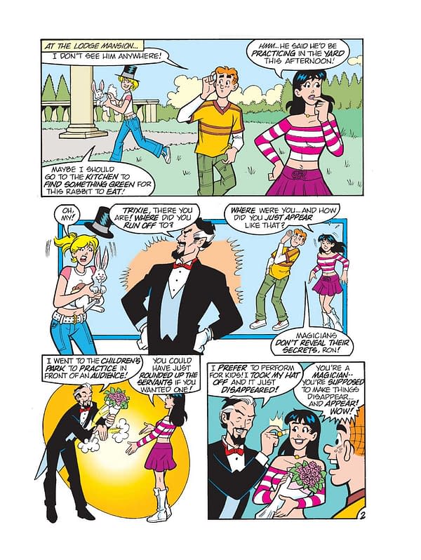 Interior preview page from World Of Archie Jumbo Comics Digest #150