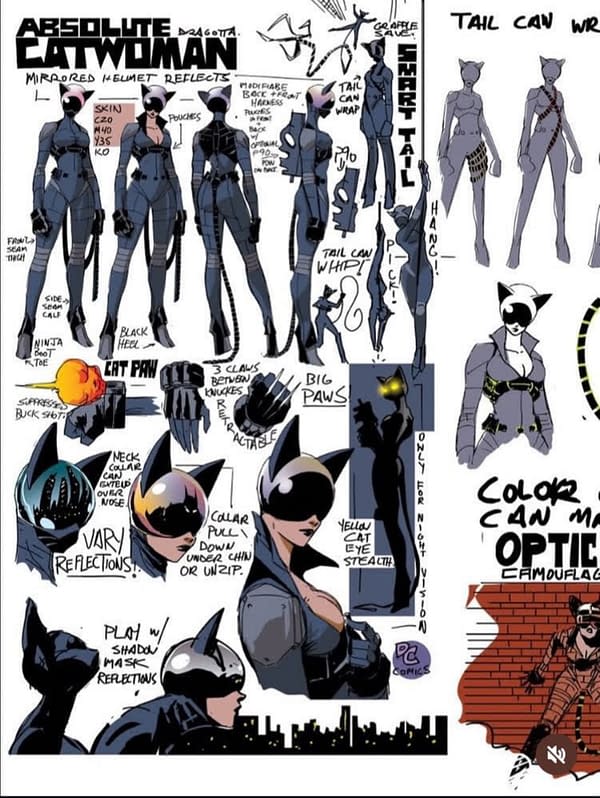 Nick Dragotta Reveals More Of His Absolute Catwoman Designs