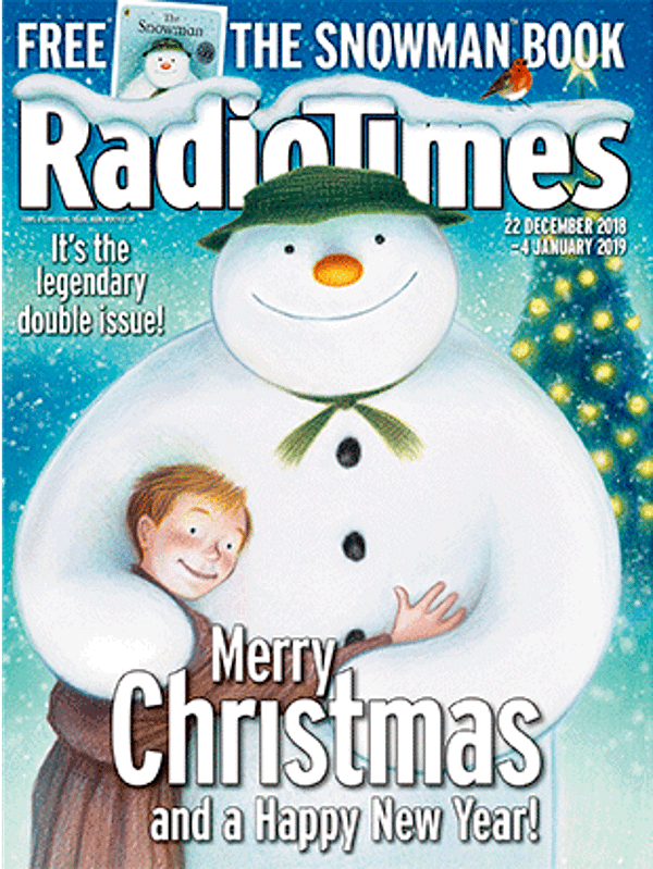 Radio Times Celebrates 40th Anniversary of a Comic, Puts The Snowman on Their Christmas Cover