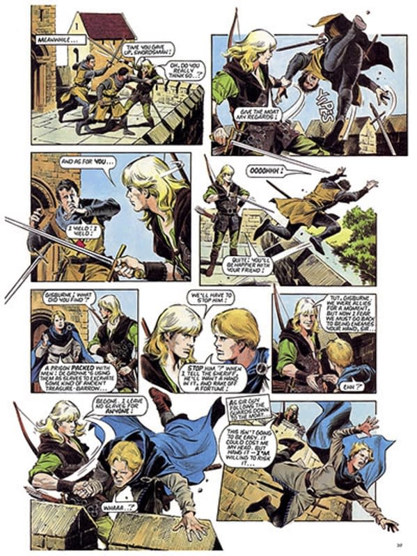 Look-In's Robin Of Sherwood Comic by Arthur Ranson, Collected