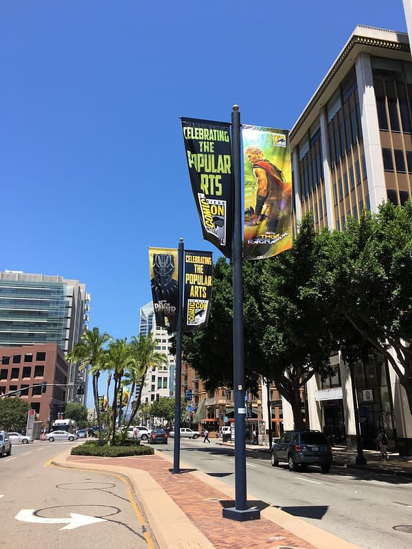 Thor: Ragnarok And Black Panther On San Diego Comic-Con Street Signs For 2017