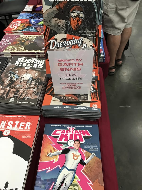 The AfterShock Table At Baltimore Comic-Con
