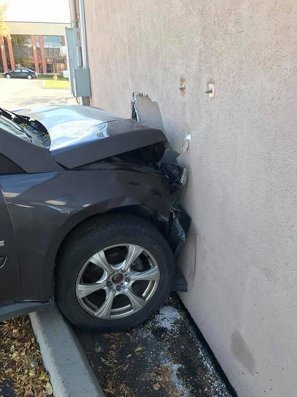 What Happens When An SUV Drives Into The Back Of A Comic Shop?