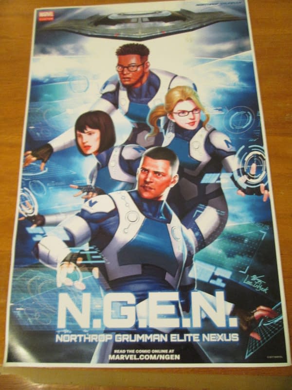 Over $300 For Marvel's Northrup Grumman Comic NYCC Giveaway Comic On eBay