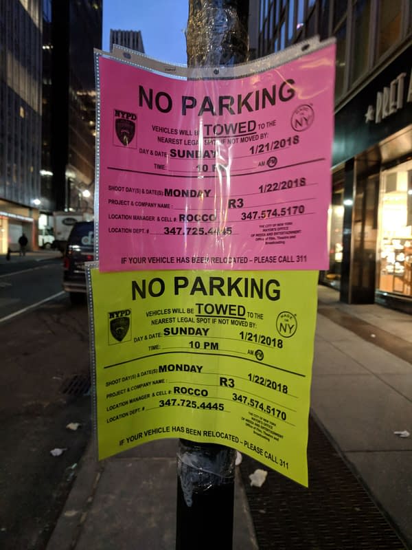 Daredevil Season 3 Filming in Manhattan on Monday