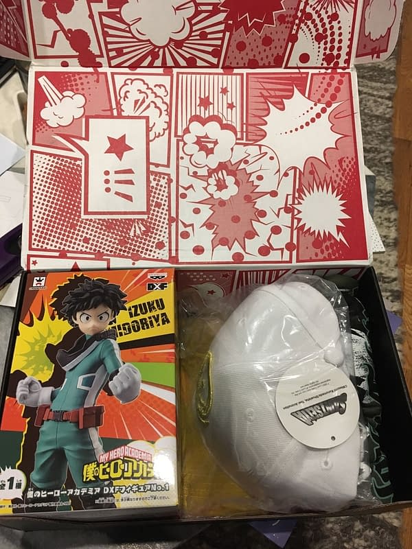 Figures, Comics, and Posters- What's Inside the LootCrate Anime Box?