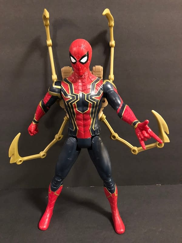 We Take a Look at the Iron Spider Spider-Man Figure from Avengers: Infinity War