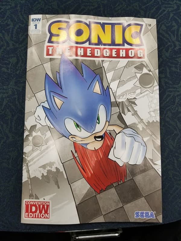 A Very Fast Run Through the Sonic #1 WonderCon 2018 Variant