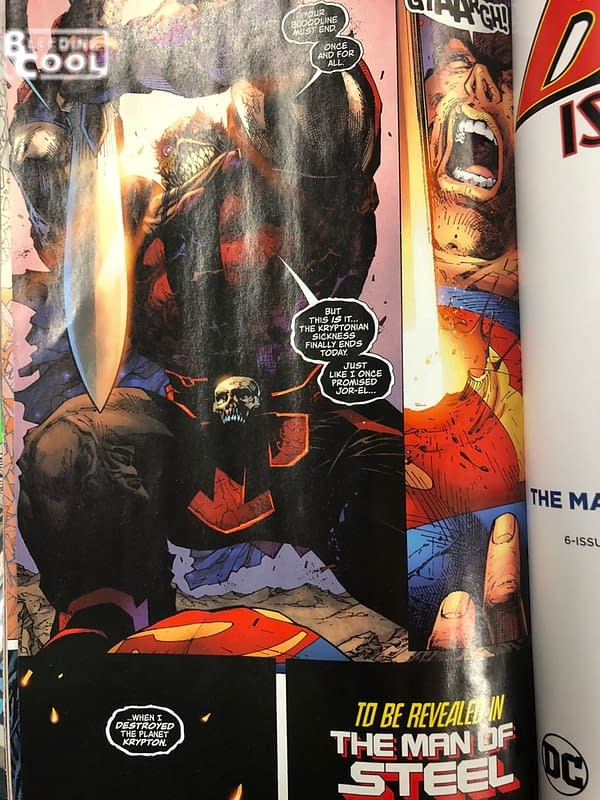 Action Comics #1000 final page bendis lee